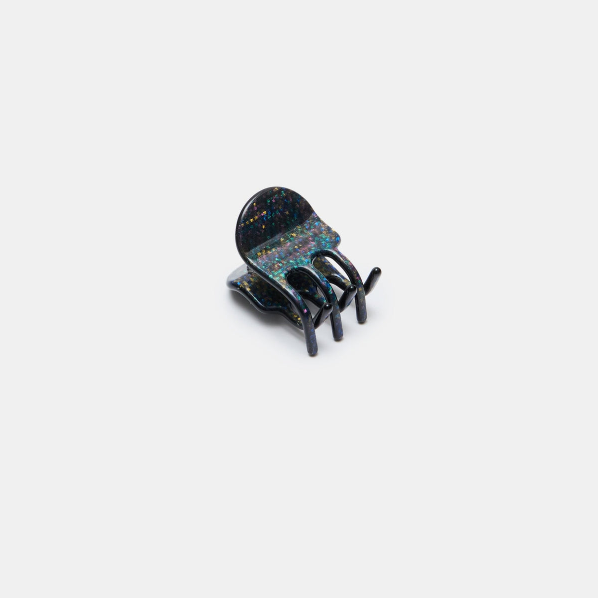 Ella Agency - Mini Claw glitter black