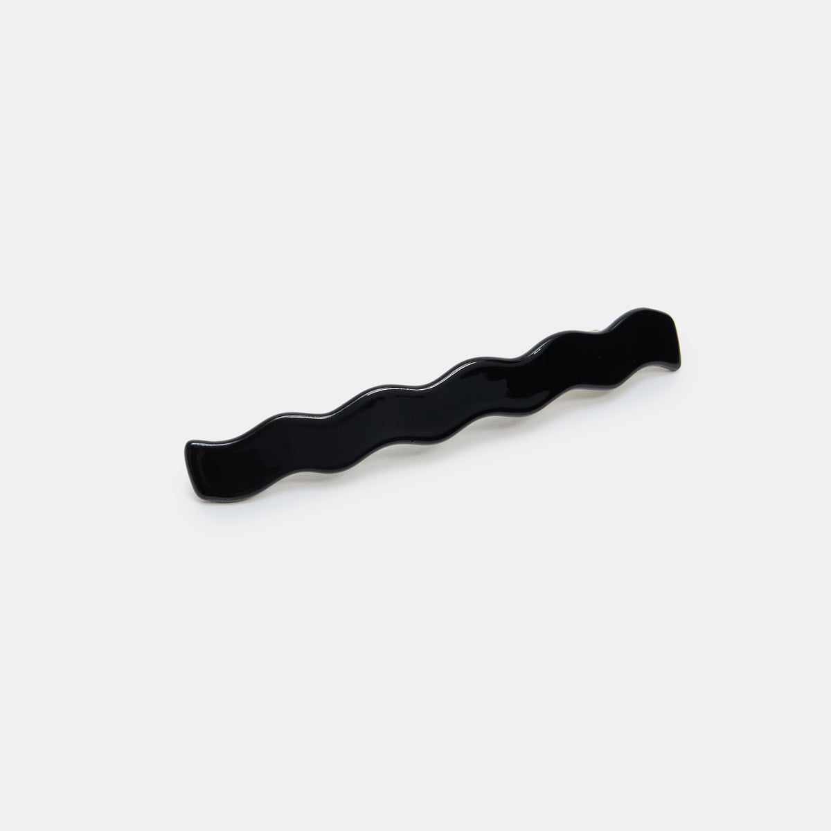 ChaneI Studded hair Clip/ Barrette Black w/ Gold-Tone Hardware Chanel Metal Denim CC Hair Clip Barrette Blue Gold 1884508  main image 3