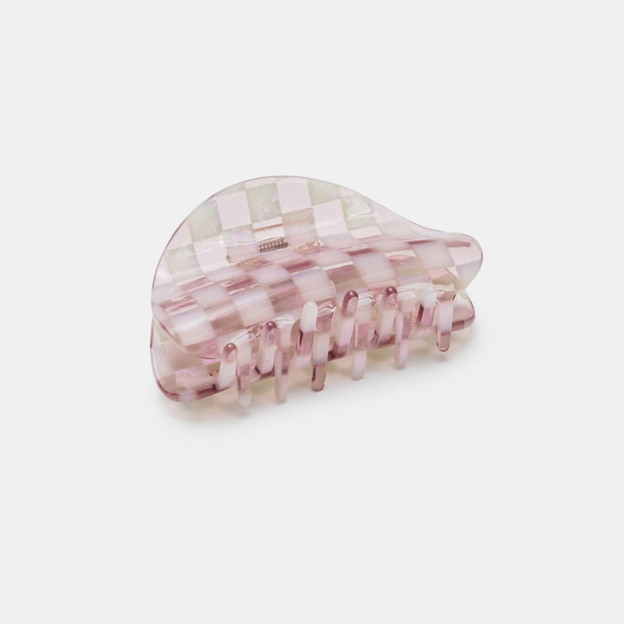 Checker Hair Claw in Black + White by Chunks main image 0