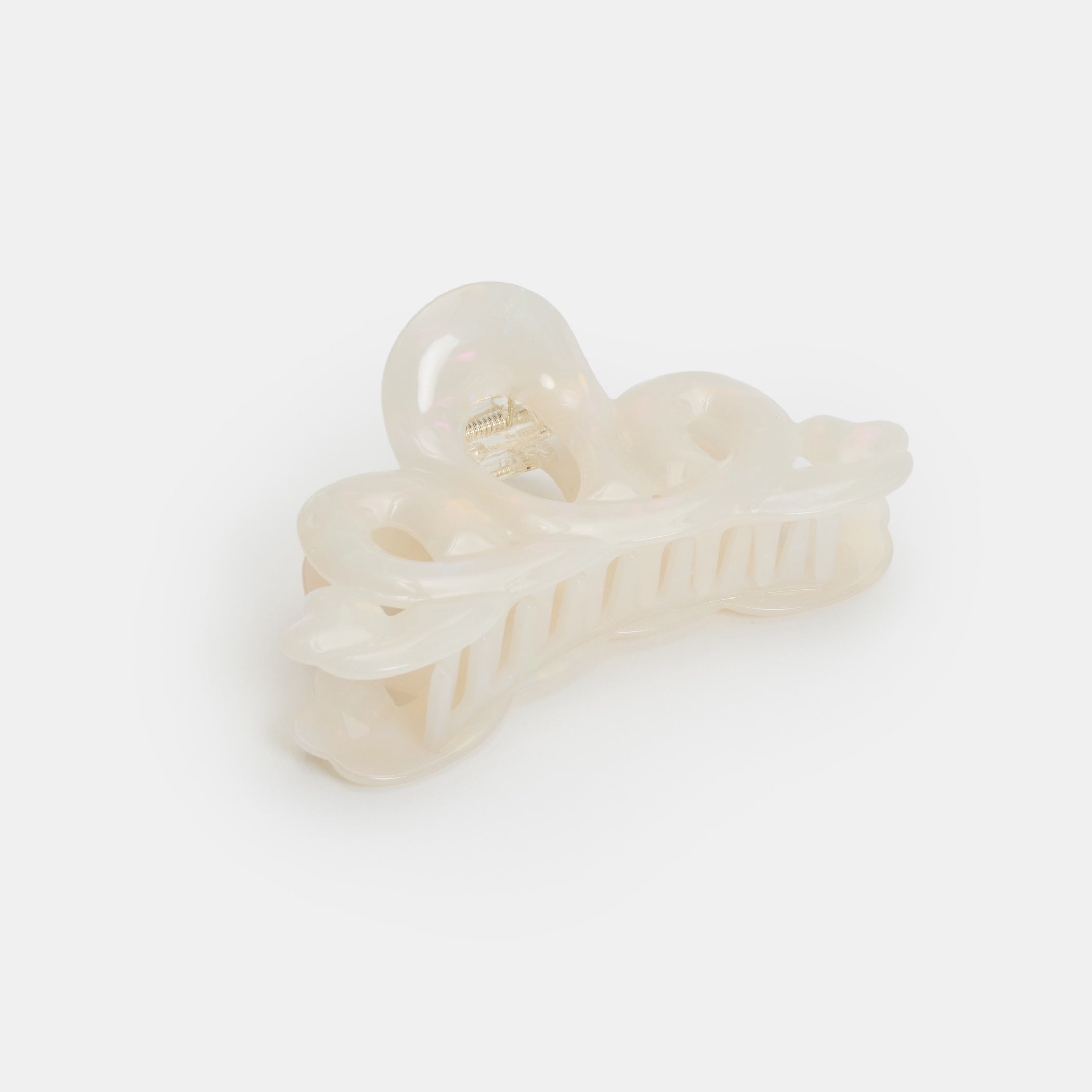 Large Heart Loop Claw in Opal – Shop Chunks