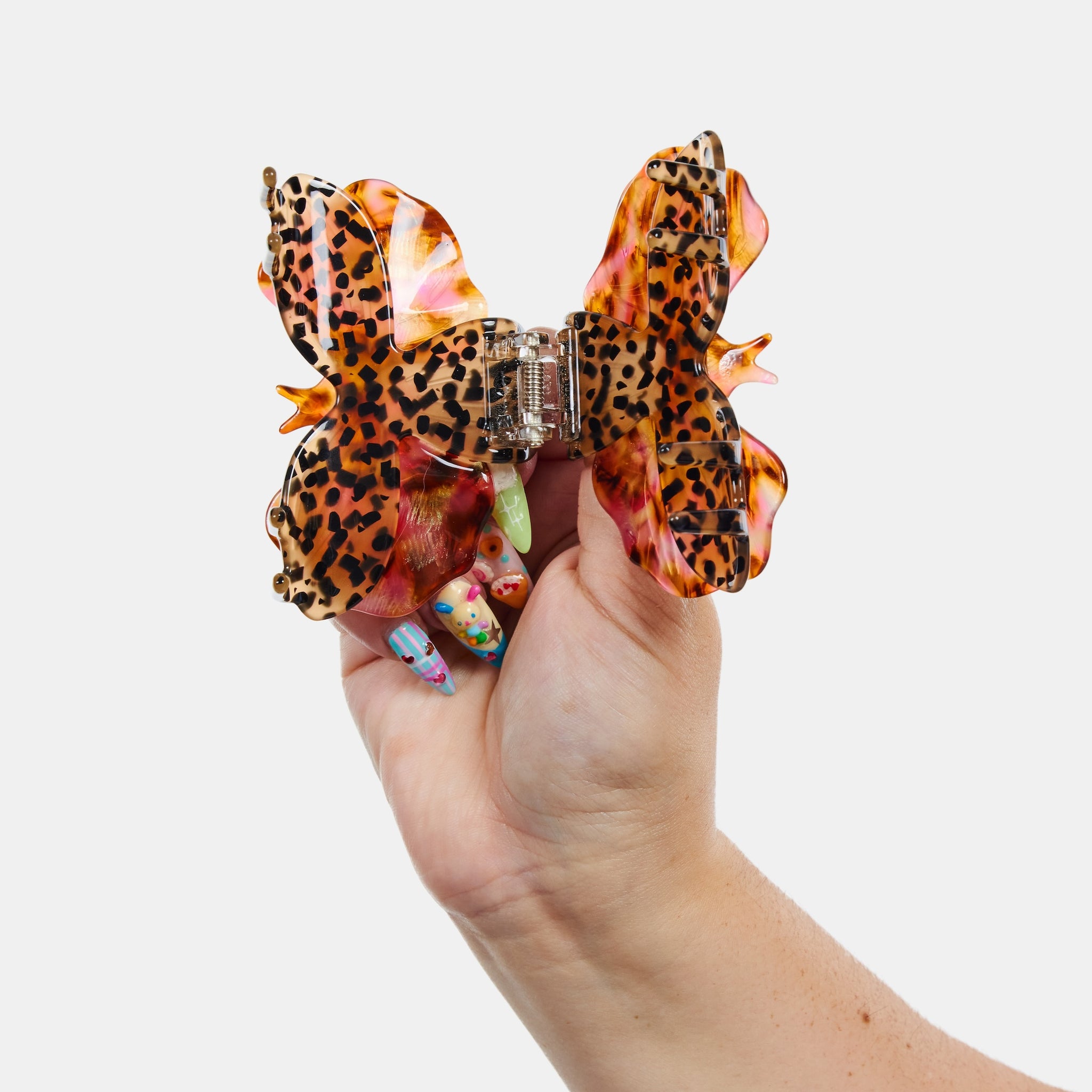 CHUNKS cougar orchid claw clip Orchid Claw in Leopard – Shop Chunks main image 2